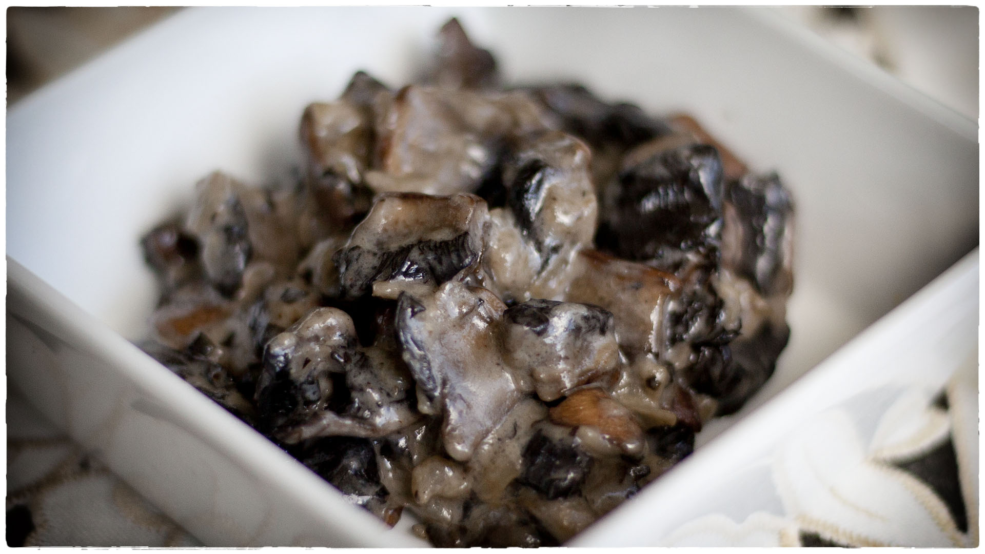 Creamy Mushrooms - Grzyby w Smietanie - Ania